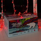 Гирлянда «Водопад» 2 × 1.5 м, IP20, прозрачная нить, 400 LED, свечение красное, 8 режимов, 220 В - Фото 5