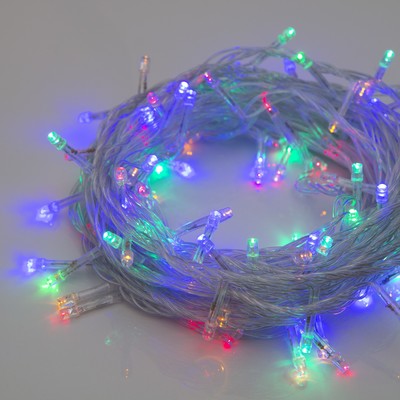 НИТЬ, 9 м, Н.С. LED-100-220V, контр. 8 режимов, МУЛЬТИ