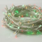 Гирлянда "Нить" 20 м, LED-200-220V, 8 режимов, нить прозрачная, свечение мульти - Фото 1