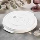 Блюдо для запекания Magistro «Бланш», d=23 см, круглое, фарфор, белое - Фото 3