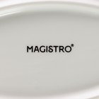 Блюдо фарфоровое для запекания Magistro «Бланш», 28×18×2,5 см, цвет белый - Фото 5
