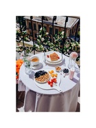 Блюдо для подачи Magistro «Гриль Бланш», d=30.5 см, фарфор, белое 5204527 Блюдо для подачи Magistro «Гриль Бланш», d=30.5 см, фарфор, белое 5204527