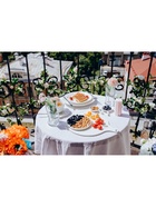 Блюдо для подачи Magistro «Гриль Бланш», d=30.5 см, фарфор, белое 5204527 Блюдо для подачи Magistro «Гриль Бланш», d=30.5 см, фарфор, белое 5204527