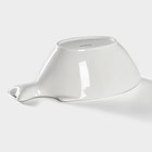 Салатник Magistro «Рыбка», 1 л, 26.5×15×8.5 см, фарфор, белый - Фото 4