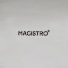 Салатник фарфоровый Magistro «Рыбка», 2 л, 31×17×10,5 см, цвет белый - Фото 6
