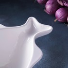 Салатник Magistro «Рыбка», 2 л, 31×17×10.5 см, фарфор, белый - Фото 8