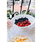 Блюдо для фруктов и десертов Magistro «Цветок», d=15 см, фарфор, белое - Фото 6