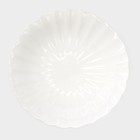Подставка для десертов Magistro «Цветок», d=21.5 см, фарфор, белая - Фото 6