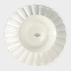 Блюдо для фруктов и десертов Magistro «Цветок», d=27 см, фарфор, белое - Фото 5