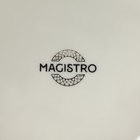 Подставка для десертов фарфоровая Magistro «Цветок», d=25 см - Фото 6