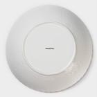 Салатник Magistro «Цветок Бланш», d=26.5 см, фарфор, белый - Фото 4