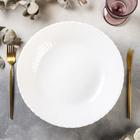 Салатник фарфоровый Magistro «Бланш», 2,88 л, d=30 см, цвет белый - Фото 2