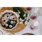 Блюдо для запекания Magistro «Флора», d=20 см, фарфор, белое - Фото 4