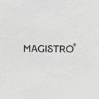 Блюдо фарфоровое для подачи Magistro «Бланш», 37,5×22,3×3,5 см см, цвет белый - фото 4319115