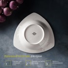 Салатник Magistro «Роза Бланш», 740 мл, d=25 см, фарфор, белый - Фото 6