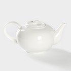 Чайник фарфоровый заварочный Magistro «Бланш», 600 мл, цвет белый - Фото 5