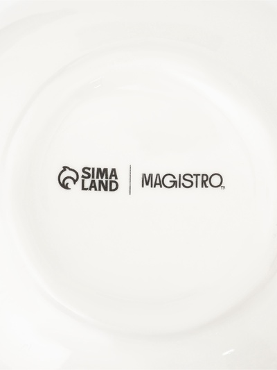 Чайник заварочный Magistro «Бланш», 600 мл, фарфор, белый