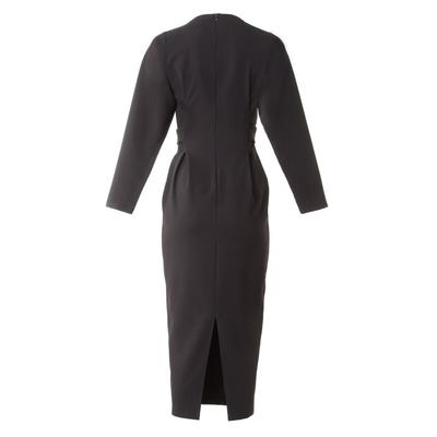 Платье миди женское MIST, размер 42, чёрное