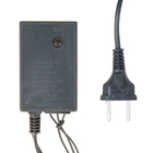 Гирлянда "Бахрома" 1.2 х 0.6 м, LED-60-220V, 8 режимов, нить тёмная, свечение мульти - Фото 6