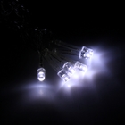 БАХРОМА, Ш:2.4 м, В:0.6 м, Н.С. LED-120-220V, контр. 8 режимов, БЕЛЫЙ - Фото 4