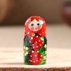 Матрёшка 3-х кукольная "Катя" ягоды, 11см, ручная роспись. - фото 6376831