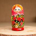 Матрёшка 5-ти кукольная "Катя" ягоды , 12-13 см, ручная роспись. - фото 4057880