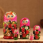 Матрёшка 5-ти кукольная "Катя" ягоды , 12-13 см, ручная роспись. - фото 4057882