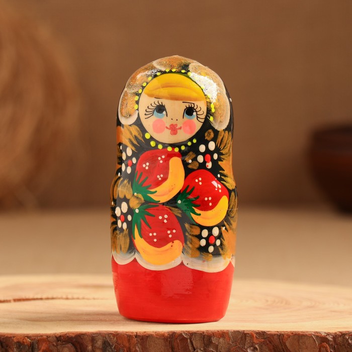 Матрёшка 5-ти кукольная "Надя" ягоды , 17-18см, ручная роспись. - фото 1911521670