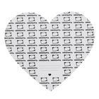 Холст на картоне сердце 30 х 26,25 см, 3 мм , хлопок 100%, акриловый грунт, мелкозернистый, «Малевичъ» - фото 24724740