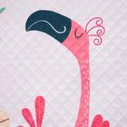 Покрывало детское и наволочка Этель 1.5 сп «Flamingo time», 145×210 см, 40×60 см, микрофибра 5479850
