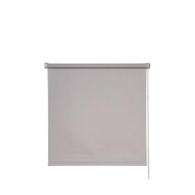 Рулонная штора «Комфортиссимо», 140х160 см, цвет стальной, фурнитура белая