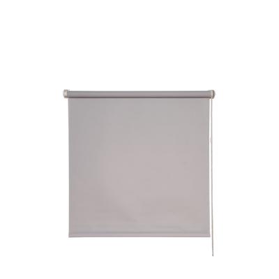 Рулонная штора «Комфортиссимо», 220х160 см, цвет стальной, фурнитура белая