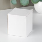 Банка керамическая для сыпучих продуктов «Кружева. Цветок», 450 мл, цвет белый - фото 4608939