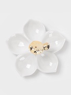 Менажница 5 ячеек Magistro «Голубка», 15.5×6.5, керамика, белая с золотом - Фото 3