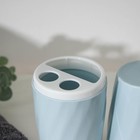 Футляр для зубной пасты и щётки «Бейсик», 6×21 см, цвет МИКС - Фото 3