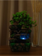 Фонтан настольный «Летний сад», 16×30 см, с подсветкой, без шарика - Фото 3