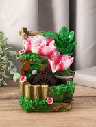 Фонтан настольный «Цветущий сад», 12×20 см, с подсветкой - Фото 1