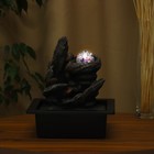 Фонтан настольный «Томирис», скалы, 18×25 см, с подсветкой - Фото 3