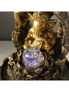 Фонтан настольный с подсветкой «Ганеша в арке с лотосом», от сети, 28.5×20.5×20.5 см 5392174