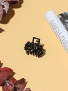 Крабик для волос «Мелани», бантик, 2.5 см, чёрный - Фото 4