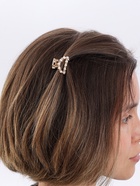 Крабик для волос «Аманда», дуга жемчуг, 2.5 см, золото - Фото 2