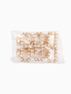 Крабик для волос «Аманда», прямой жемчуг, 2.5 см, золото 5396414