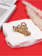 Крабик для волос «Эмма», 5.5 см, золото - Фото 3