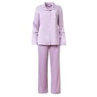 Пижама женская (сорочка, брюки) MINAKU: Light touch цвет сиреневый, р-р 48 - Фото 8