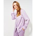 Пижама женская (сорочка, брюки) MINAKU: Light touch цвет сиреневый, р-р 50 - Фото 5