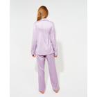 Пижама женская (сорочка, брюки) MINAKU: Light touch цвет сиреневый, р-р 52 - Фото 4