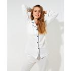 Пижама женская (сорочка, брюки) MINAKU: Light touch цвет белый, р-р 54 - Фото 5