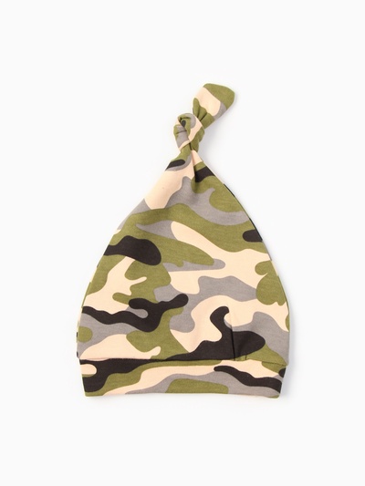 Шапка детская «Крошка Я» Daddy's boy, размер 48 (2 года), зелёная