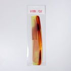 Расчёска комбинированная, 22,5 × 4,5 см, цвет янтарный - Фото 5