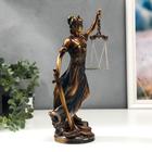 Фигурка полистоун «Фемида: богиня правосудия», бронзово-синяя, 31.5×11×11 см - Фото 2